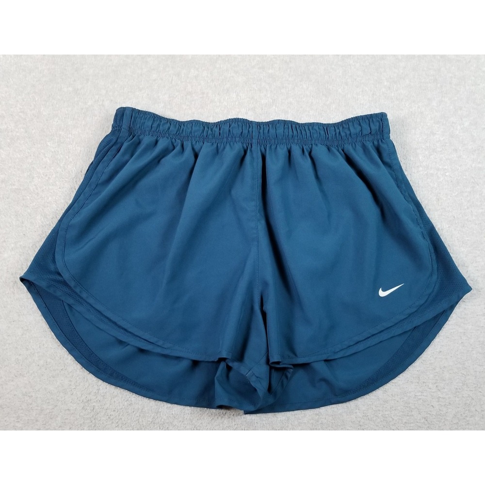 Nike Running Shorts Womens XL Blue Dri-Fit Athletic Gym Training Activewear 3"
